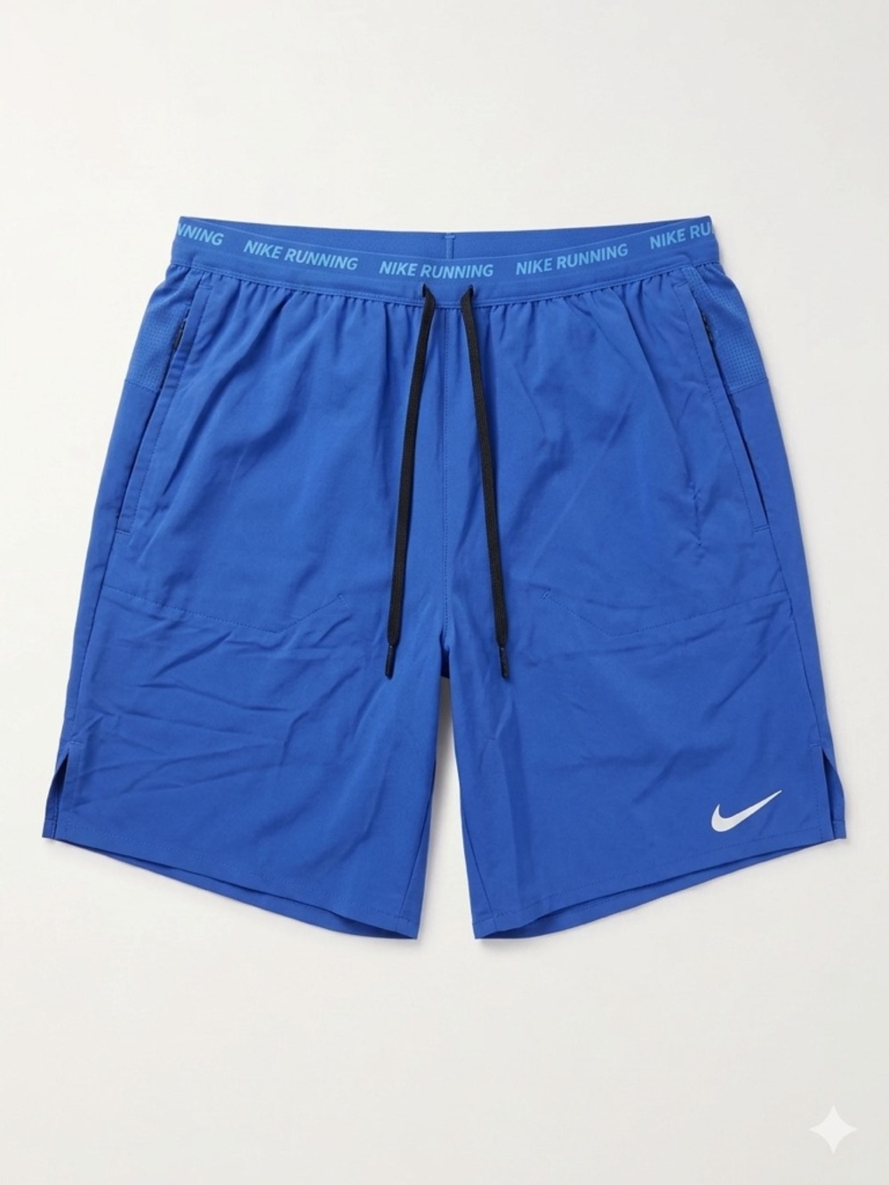 Nike Men’s Training Shorts in Bright Blue with Black Drawcord